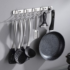 오라플 접착식 스텐 조리도구 걸이, 1개, 혼합색상 주방용품/주방조리도구 반품 최저가 7,830원