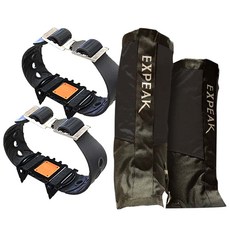 엑스피크 4p 밴드아이젠 + 스패츠 2p 세트, 아이젠(블랙), 스패츠(블랙) 스포츠/레저/등산/아웃도어 반품 최저가 9,680원