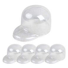 앞날창창 모자 보호틀, 투명, 5개 홈인테리어/수납/정리 반품 최저가 4,390원