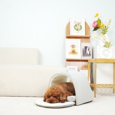 개과천선 매크리 강아지 하우스, 그레이, 1개 반려동물용품/강아지 용품 반품 최저가 22,590원