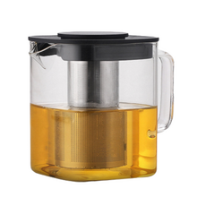 홈썸 내열유리 사각 티팟 주전자, 혼합색상, 600ml, 1개 주방용품/티용품 반품 최저가 9,360원