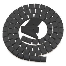 마켓플랜 롤 케이블 정리커버, 1개, 블랙 생활용품/생활전기용품 반품 최저가 3,900원