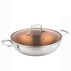 리빙아트 인덕션 케이쿡 포시드 스텐 궁중 전골냄비, 26cm, 실버, 1개 주방용품/냄비/프라이팬 반품 최저가 35,900원