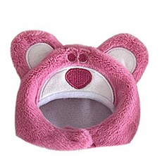 다다랜드 키링 인형 악세서리 코스튬 모자, 핑크곰, 1개 완구/취미/인형 반품 최저가 3,900원