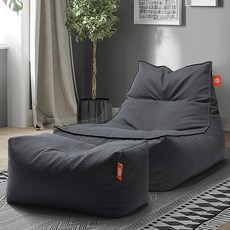 불안타는 난연소재 빈백소파 풋스툴 세트 RF707F, 팬텀그레이 홈인테리어/의자/소파 반품 최저가 131,830원