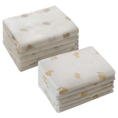 베이비앤아이 유아용 밤부 천기저귀 2종 x 5p 세트, 뭉이, 고미, 1세트 생활용품/천기저귀/액세서리 반품 최저가 69,000원