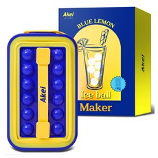 아케이 리빙 아이스볼 메이커, 블루레몬, 1개 주방용품/특수저장용기 반품 최저가 9,990원