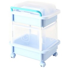 에스&에스 스마일 기저귀 정리함 직사각 2단A, 블루, 1개 출산/유아동/유아가구/인테리어 반품 최저가 19,500원