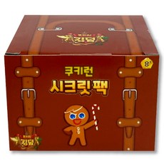 쿠키런 시크릿팩 피규어 랜덤발송, 1개 완구/취미/수집품 반품 최저가 4,230원