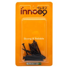 이노공구 목재용 흑색 코스나사 NIT305 20p, 1개 홈인테리어/공구/철물/DIY 반품 최저가 2,750원