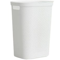 샤바스 샤론 펀칭 세탁물 보관함, 화이트 홈인테리어/바구니/바스켓 반품 최저가 18,160원