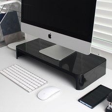 아임홈리빙 심플C 모니터 받침대, 블랙 홈인테리어/가구 반품 최저가 12,180원