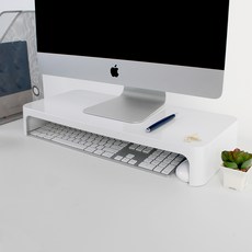 아임홈리빙 심플C 모니터 받침대, 화이트 가전디지털/PC주변기기 반품 최저가 9,420원