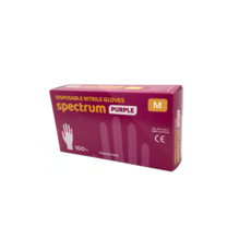 스펙트럼 니트릴 컬러장갑, 퍼플, 중(M), 1개 주방용품/일회용품/종이컵 반품 최저가 5,140원