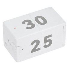 GUNU 타임큐브 스터디 타이머, 화이트, 1개 주방용품/주방잡화 반품 최저가 5,440원