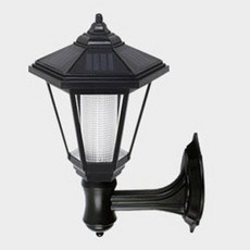 태양광 육각등 프리미엄 벽걸이, 흰빛 홈인테리어/원예/가드닝 반품 최저가 16,260원