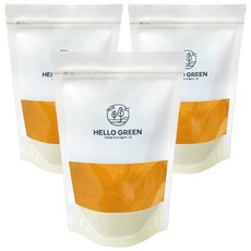 헬로우그린 강황 가루, 500g, 3개 식품/채소 반품 최저가 15,190원