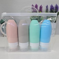 디오셀 깔끔정리 여행용 실리콘 소분 공병 90ml x 4종 세트, 랜덤발송, 1세트 홈인테리어/수납/정리 반품 최저가 5,590원