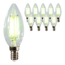 비츠온 칼라 촛대구 LED 전구 4W E14 에코 그린, 10개 홈인테리어/조명/스탠드 반품 최저가 21,900원