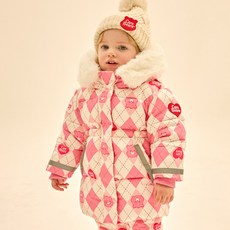 케어베어 아동용 러브어랏 아가일패턴 스키점퍼 출산/유아동/유아동패션 반품 최저가 107,400원