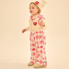 케어베어 여아용 러브어랏 아가일 패턴 스키 팬츠 출산/유아동/유아동패션 반품 최저가 24,990원