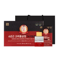정원삼 6년근 고려홍삼정 365필름 60p, 14.1g, 1개 헬스_건강식품/홍삼/인삼 반품 최저가 37,500원