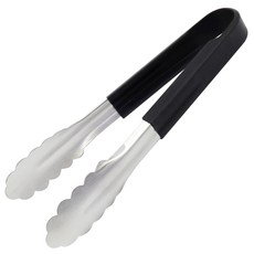제우스 실리콘 칼라 잎집게 24cm, 검정, 1개 주방용품/주방조리도구 반품 최저가 8,360원