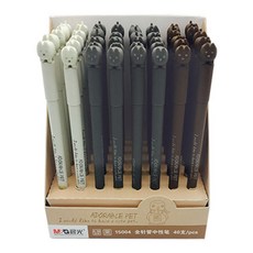 블루마토 디자인 볼펜9 강아지 세트 A15004 디자인 랜덤 발송, 검정, 40개입 문구/오피스/필기류 반품 최저가 27,860원