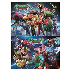 다이노스터 공룡수호대 8절 퍼즐 2종 세트, 유니콘 출산/유아동/유아동도서 반품 최저가 3,760원