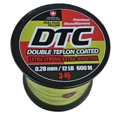 몽크로스 DTC 모노라인 루어 원투 바다 민물 장어 대용량 벌크 나이론 낚시줄 3호, 옐로우 스포츠/레저/낚시 반품 최저가 3,610원