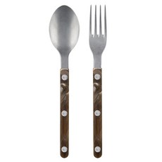 사브르 빈티지 버팔로 2종 세트, 1세트, 스푼 + 포크 주방용품/티용품 반품 최저가 24,320원