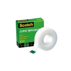 텐샾 스카치 매직테이프 810 리필 18mm x 15m, 투명, 1개 문구/오피스/사무용품 전문관 반품 최저가 1,480원
