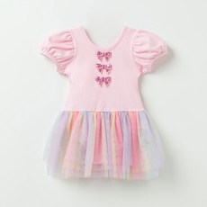 오즈키즈 여아용 레인보우리본 발레복 원피스 출산/유아동/유아동패션 반품 최저가 12,450원