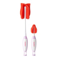 베일리 신생아 실리콘 젖병솔/브러시 - 국산/위생적/물때 걱정없음/안전 소재, 레드, 1세트 출산/유아동/수유용품 반품 최저가 4,340원