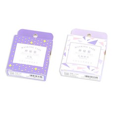 라이프포인트 DIY장식시리즈 마스킹 테이프 15mm 2p 17 퍼플스타 세트, 17퍼플스타 + 20퍼플삼각, 1세트 문구/오피스/학용품/수업준비 반품 최저가 3,360원