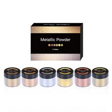 코히모 전문가용 메탈릭 파우더 타입1 6종 세트 4W028, 20ml, 6색 문구/오피스/미술/화방용품 반품 최저가 25,650원