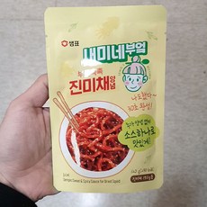 새미네부엌 부들촉촉 진미채양념, 120g, 1개 식품/장/소스/드레싱/식초 반품 최저가 1,830원