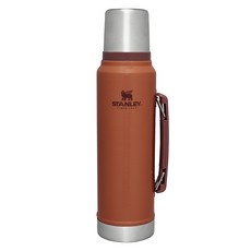 스탠리 클래식 레전더리 진공 보온병, 해머톤클레이, 1L, 1개 주방용품/보온/보냉용품 반품 최저가 45,430원