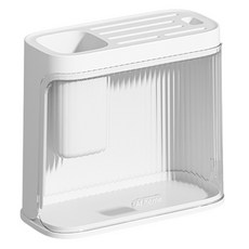 블럭마트 주방 다기능 칼홀더 & 수저보관함, 화이트, 1개 주방용품/주방조리도구 반품 최저가 6,340원