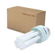 오스람 삼파장전구 EL 20W 백색 램프 전구 조명 20개입(1박스), 20개 undefined/undefined 반품 최저가 39,430원