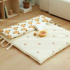 아솜느 아동용 순면 100수 어린이집 낮잠패드 일체형, 아곰이 출산/유아동/유아동침구 반품 최저가 44,170원