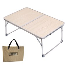 스피엘 접이식 미니 테이블 + 전용가방, 우드 스포츠/레저/캠핑전문관 반품 최저가 14,280원