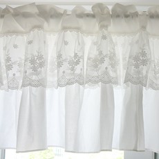 앤코튼 레이스앤코튼 바란스 커튼 홈인테리어/FW 침구샵 반품 최저가 43,240원