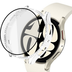 루아러블 갤럭시워치 강화유리 풀커버 큐빅 액정필름 케이스, 투명, 1개 헬스_건강식품/헬스/요가용품 반품 최저가 5,530원