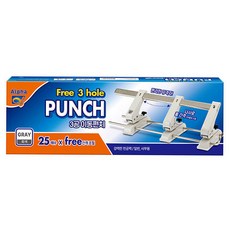알파 3공 이동펀치 25매, 랜덤 발송, 1개 문구/오피스/학용품/수업준비 반품 최저가 13,720원