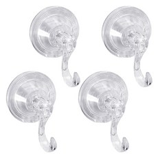 피키픽스 투명 진공 흡착 후크 걸이, 4개 생활용품/옷걸이 반품 최저가 4,810원