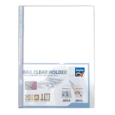 알파 레일클리어홀더 A4 사각쫄대 AF490B-7 10p, 투명, 1개입 문구/오피스/학용품/수업준비 반품 최저가 5,100원