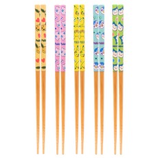 릴팡 아동용 포켓몬스터 대나무 젓가락 세트, 혼합색상, 1세트, 젓가락 5종 출산/유아동/이유용품/유아식기 반품 최저가 7,410원