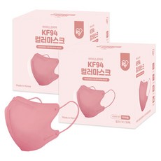 아이리스 컬러 황사마스크 중형 KF94, 50개입, 2개, 핑크 생활용품/건강/의료용품 반품 최저가 4,320원