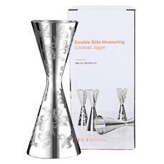 칼딘 홈텐딩 칵테일 계량컵 눈금형 리프 지거 30/45ml, 실버, 1개 주방용품/컵/텀블러/와인용품 반품 최저가 11,240원
